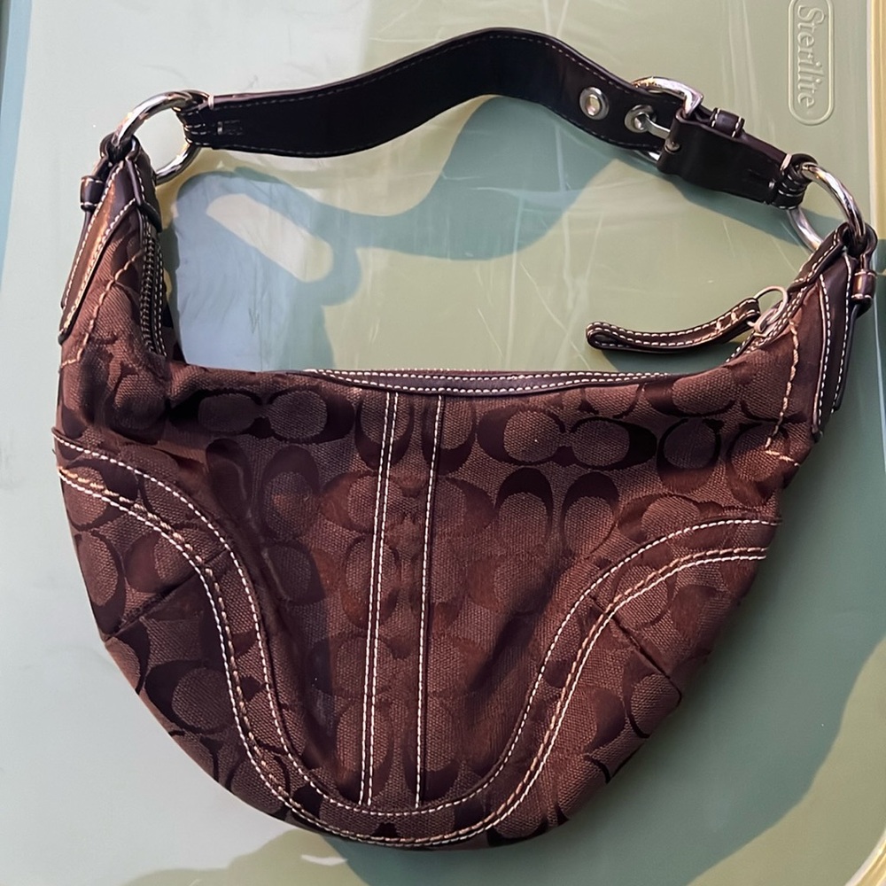 Brown Coach Bag Nice